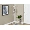 Monarch Specialties Coat Rack, Hall Tree, Free Standing, 8 Hooks, Entryway, 70"H, Bedroom, Metal, White, Contemporary I 2059 - alternate 5